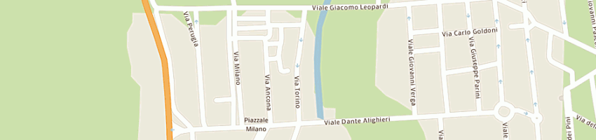 Mappa della impresa saniterm a COMACCHIO