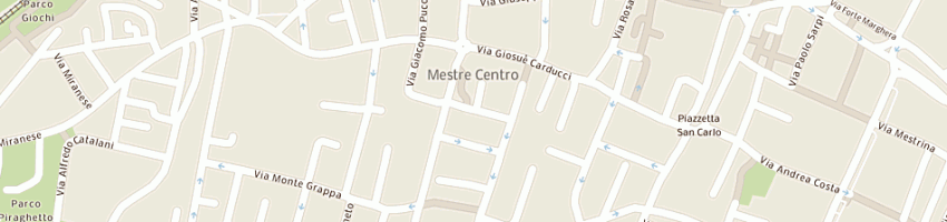 Mappa della impresa hyper srl a VENEZIA