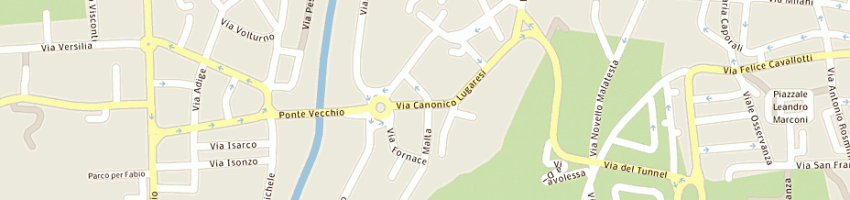 Mappa della impresa casadei stefano a CESENA