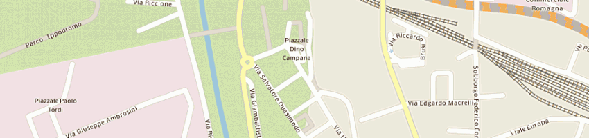 Mappa della impresa morganti maurizio a CESENA