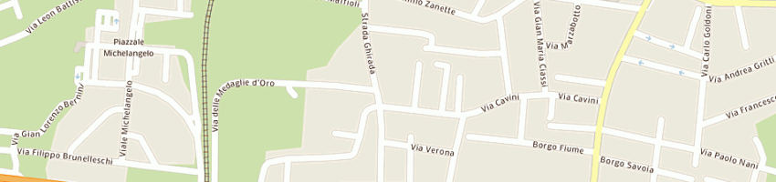 Mappa della impresa ortopedia borella di borella daniela e serena e c sas a TREVISO