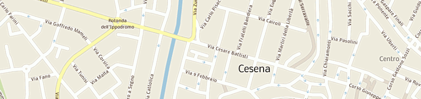 Mappa della impresa web consulting srl a CESENA