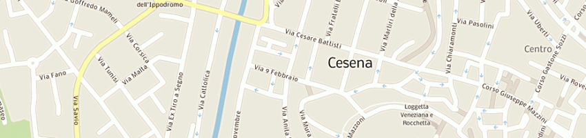 Mappa della impresa banca banca delle marche (spa) a CESENA