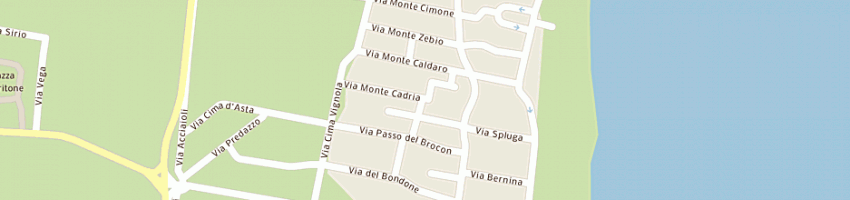 Mappa della impresa miki market ferri e zecchi snc a COMACCHIO