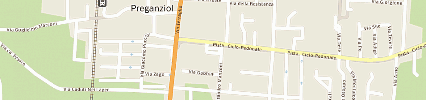 Mappa della impresa big fish srl a PREGANZIOL