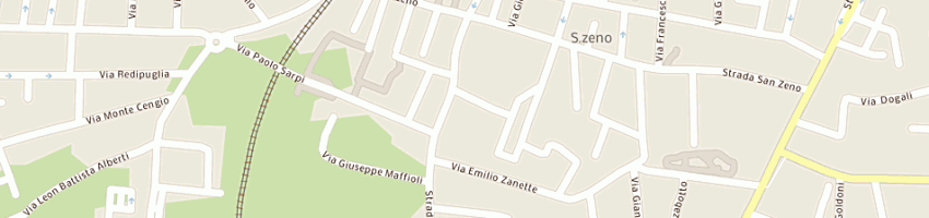 Mappa della impresa borsato leandro e c sas a TREVISO