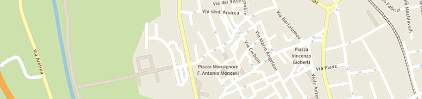 Mappa della impresa alimentari gentili srl a CITTA DI CASTELLO