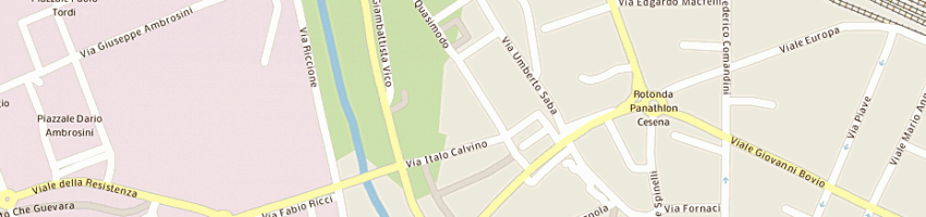 Mappa della impresa carice immobiliare spa a CESENA