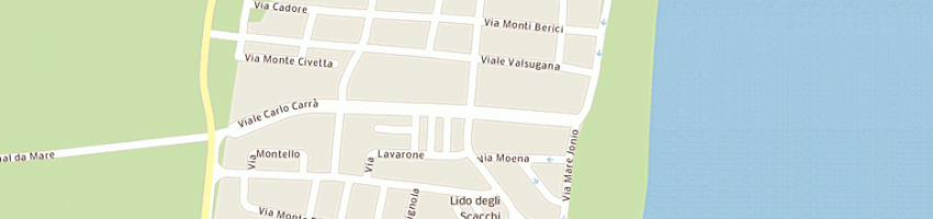 Mappa della impresa ferramenta biemme di bianconi m a COMACCHIO