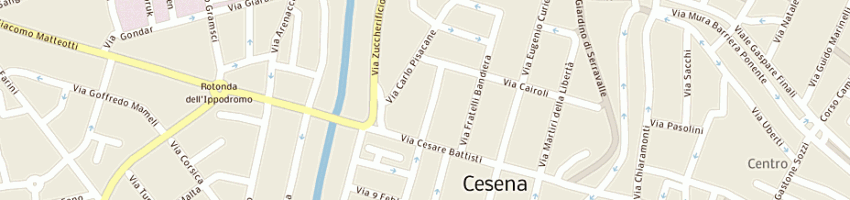 Mappa della impresa sarlo domenico a CESENA