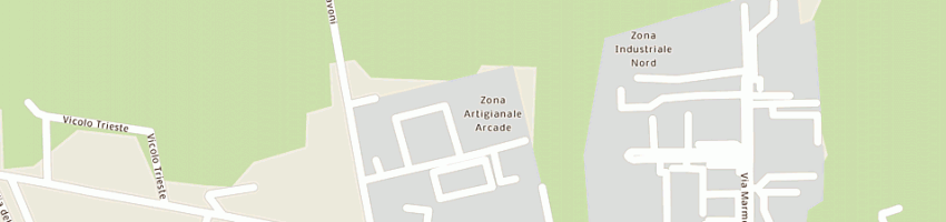 Mappa della impresa legno lux srl a ARCADE