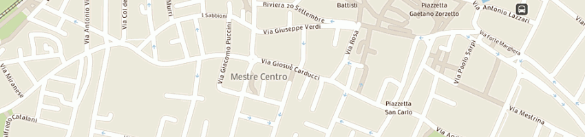 Mappa della impresa andros di zorzi maurizio a VENEZIA