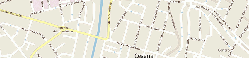 Mappa della impresa nasolini otello a CESENA
