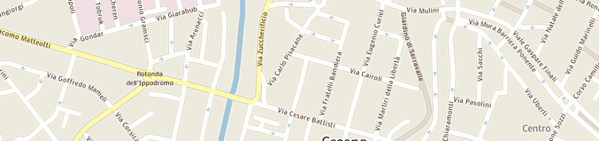 Mappa della impresa pieri federico a CESENA