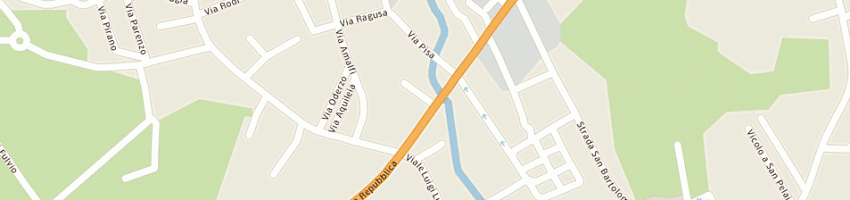 Mappa della impresa viror spa a TREVISO