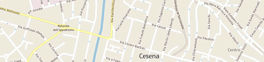 Mappa della impresa coimeldi paci lgardini emaggioli c (snc) a CESENA