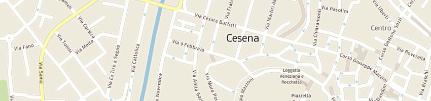 Mappa della impresa la terra del sole di enrica ercolani a CESENA