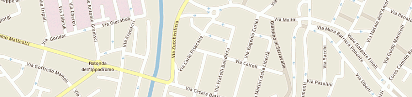 Mappa della impresa amaduzzi sante a CESENA