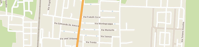 Mappa della impresa simionato gianfranco a PREGANZIOL