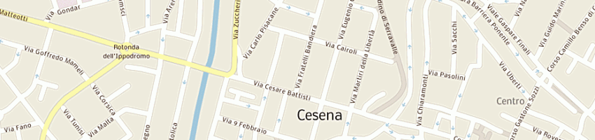 Mappa della impresa bios di de carli monica a CESENA