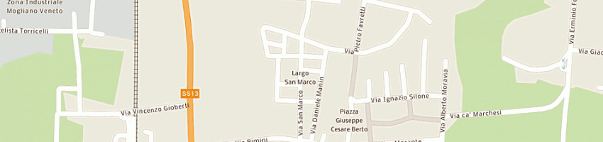 Mappa della impresa tabacchi diego a MOGLIANO VENETO