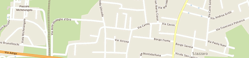Mappa della impresa cervi elisabetta a TREVISO