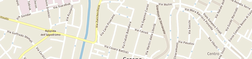 Mappa della impresa manduca emanuele a CESENA