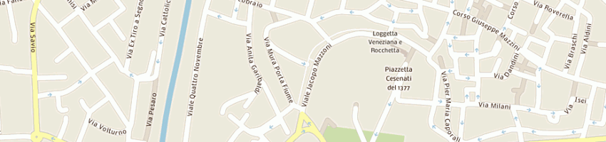 Mappa della impresa turchi pierluigi a CESENA
