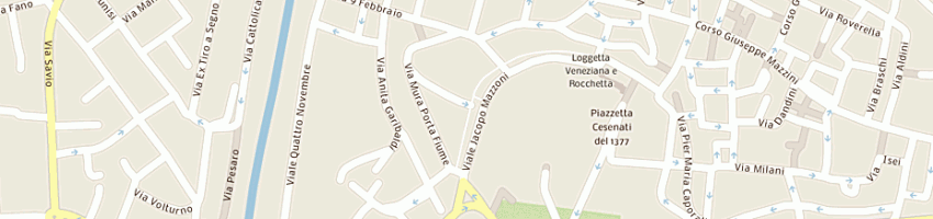 Mappa della impresa casalboni lorenzo a CESENA