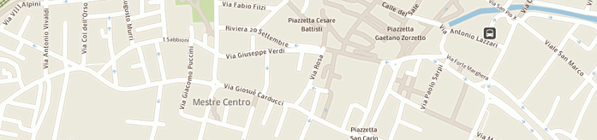 Mappa della impresa arzana' srl a VENEZIA