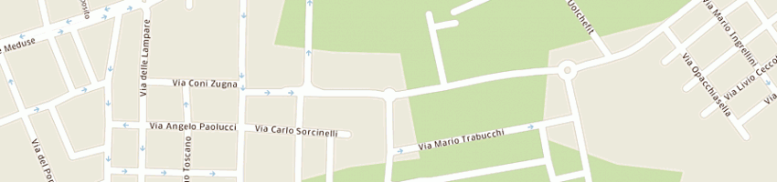 Mappa della impresa paniconi sandra a FIUMICINO
