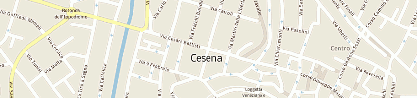Mappa della impresa dom edizioni a CESENA