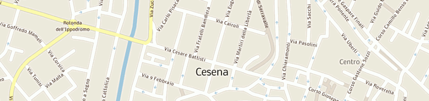 Mappa della impresa moda piu' tandem sas di venturelli guerriero e c a FORLI 