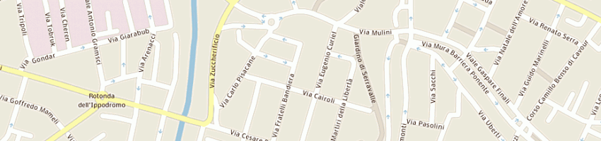 Mappa della impresa bartoli donatella a CESENA