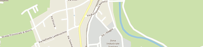 Mappa della impresa babini edi a PERUGIA