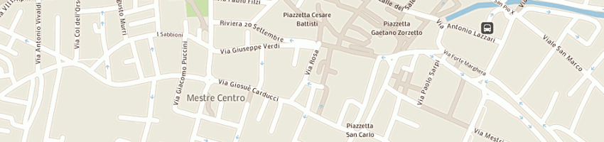 Mappa della impresa linda boutique di zandona' annalivia a VENEZIA