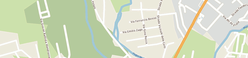 Mappa della impresa studio mgm di cossu giorgio a TREVISO