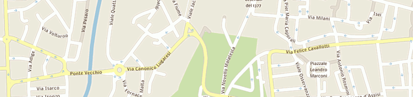 Mappa della impresa elettronica gielle a CESENA