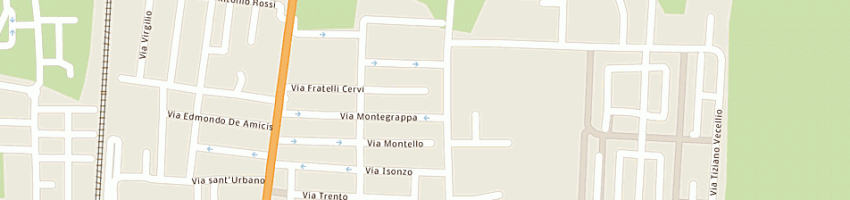 Mappa della impresa noctua sas di zannato ileana e c a PREGANZIOL