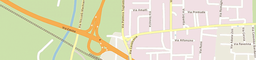 Mappa della impresa quad and tools di benazzi mirco a CESENA