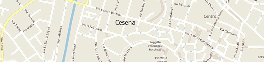 Mappa della impresa parrucchiera gabry a CESENA