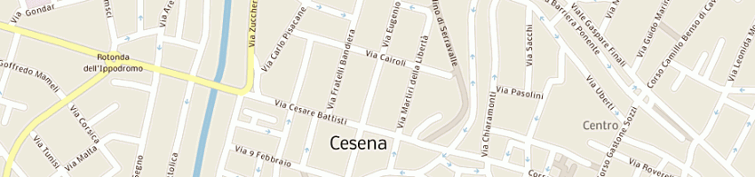 Mappa della impresa mainetti gino ruffillo a FORLI 