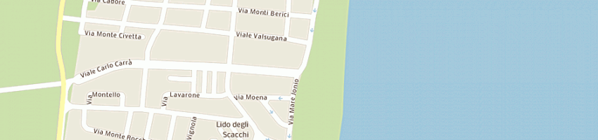 Mappa della impresa salone antoine snc di de togni elisabetta e de togni grete a COMACCHIO