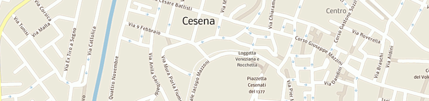 Mappa della impresa parrucchiera roby di rossi roberta a CESENA