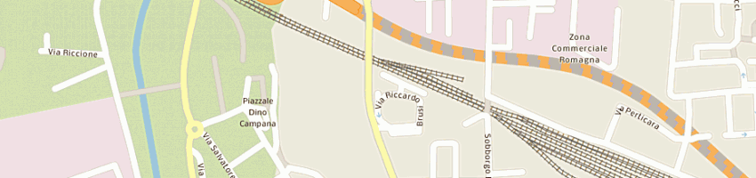 Mappa della impresa naldi luciano e balzani gianluca snc a CESENA