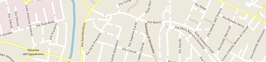 Mappa della impresa paolucci corrado a CESENA