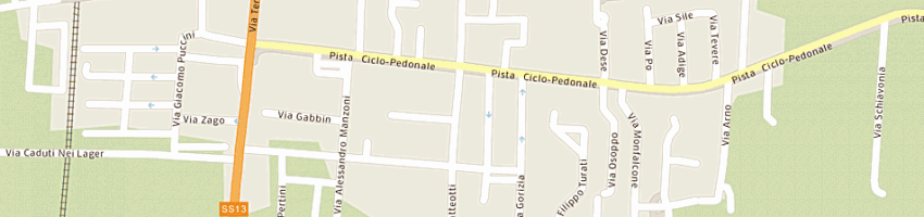 Mappa della impresa tagliapietra alessandro a PREGANZIOL