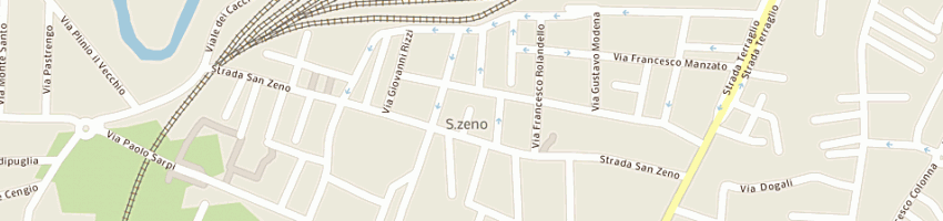 Mappa della impresa laboratorio pasticceria biadene girolamo di biadene giuseppe sas a TREVISO
