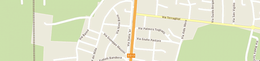 Mappa della impresa concept parrucchieri di de benetti fabio a PREGANZIOL