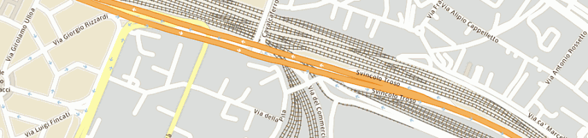 Mappa della impresa trasporti masiero soc cons arl a VENEZIA
